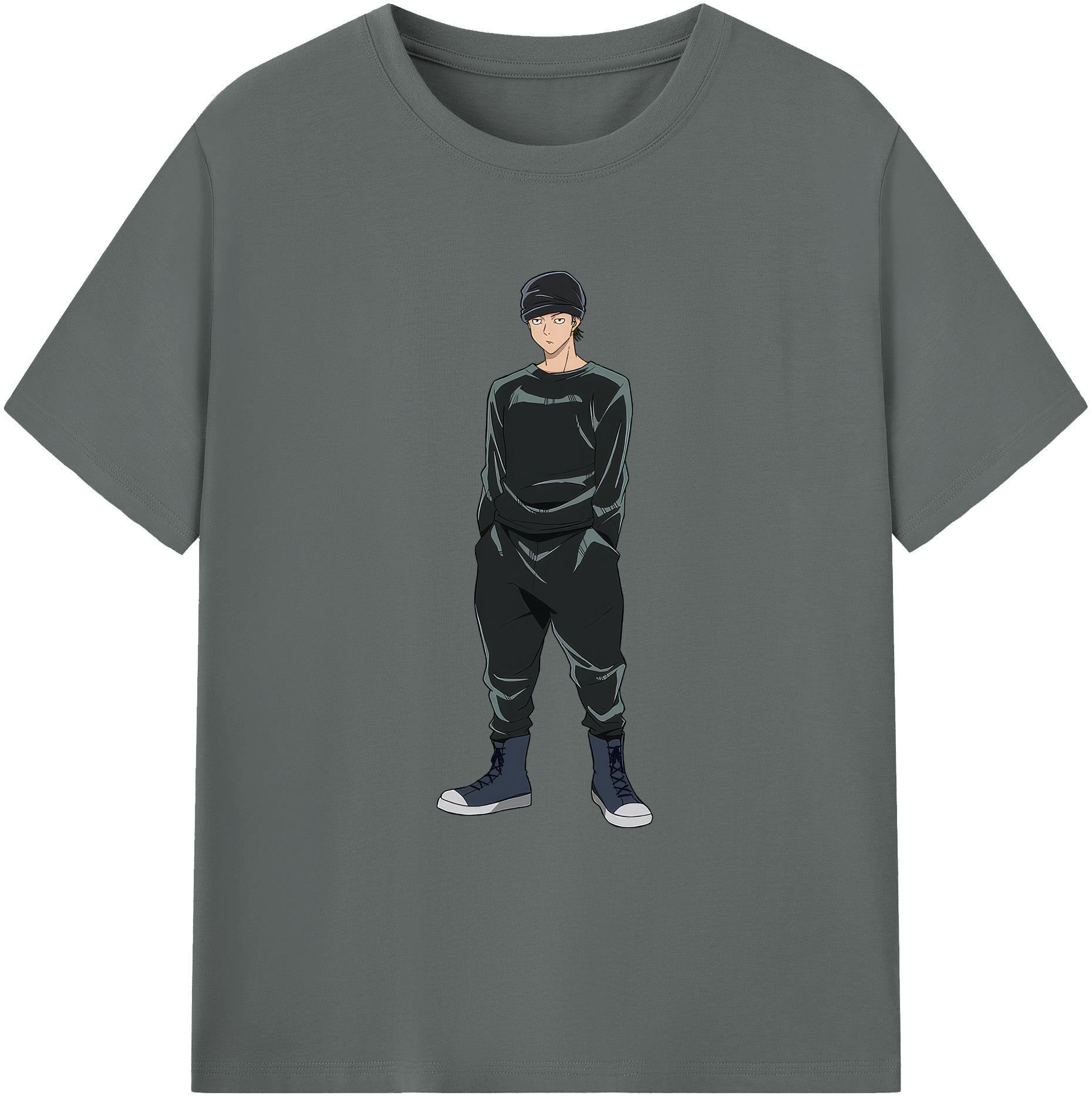 （画像用） 呪術廻戦 Jujutsu Kaisen 綿100％ メンズ半袖Tシャツ｜肌触りやわらか＆通気性